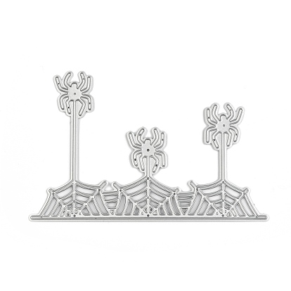 Halloween Carbon Steel Cutting Dies Stencils, for DIY Scrapbooking/Photo Album, Decorative Embossing DIY Paper Card, Spider
