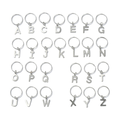 26Pcs 201 Stainless Steel Braiding Hair Pendants Decoration Clips, for Hair Styling, with Iron Jump Rings