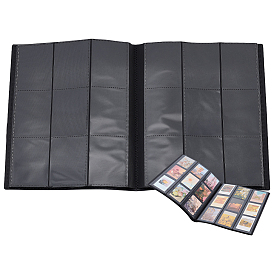 Фотоальбом из полипропиленового пластика, альбом для хранения коллекции игровых карт, прямоугольные