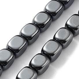 Synthetic Non-Magnetic Hematite Beads Strands, Cuboid