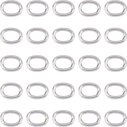 304 из нержавеющей стали открыты кольца прыжок, овальные