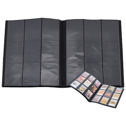 Фотоальбом из полипропиленового пластика, альбом для хранения коллекции игровых карт, прямоугольные