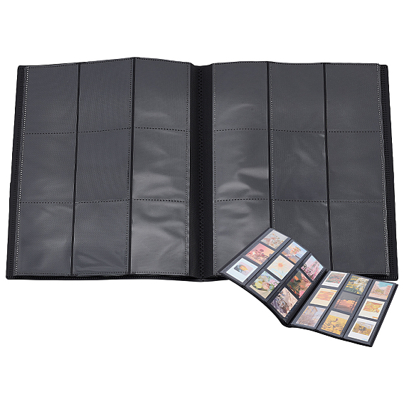 Фотоальбом из полипропиленового пластика, альбом для хранения коллекции игровых карт, прямоугольные