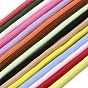 Nylon Braided Cord, Round, for Shoelace Making, DIY Clothes Sewing