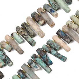 Природные хризоколлу бисер нитей, колонка