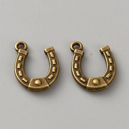 Сплавочные подвески тибетского стиля, подкова очарование