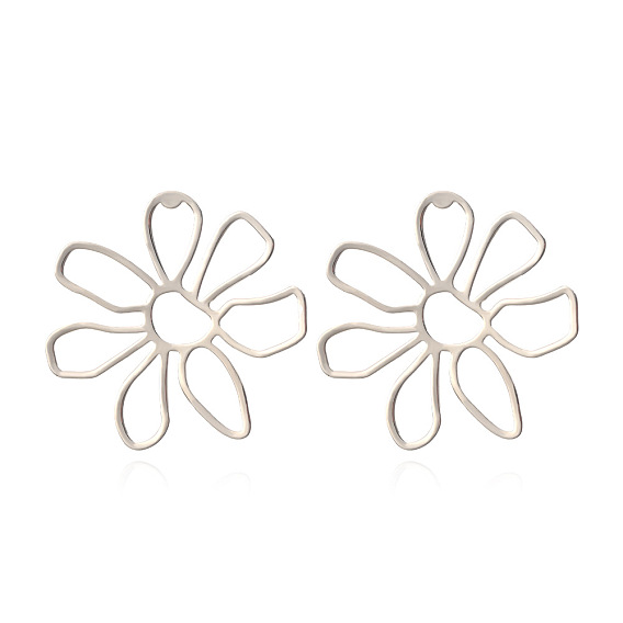 Bold and Creative Floral Earrings with Personality and Charm for Women