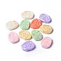 Opaque Acrylic Beads, Flower