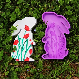 DIY Silicone Molds, Resin Casting Molds, For UV Resin, Epoxy Resin, Rabbit