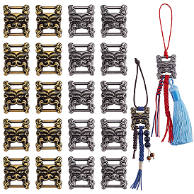 20 шт. 2 цвета тибетский стиль сплав соединительные подвески, львиные ссылки