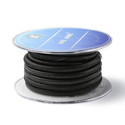 Экологичный шнур из овчины, кожаный шнур ювелирных изделий, ювелирные изделия DIY делает материал