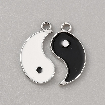 Эмали сплава сплит подвески, инь янь очарование