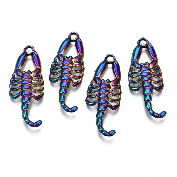Подвески из сплава , без кадмия, без никеля и без свинца, скорпион