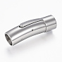 304 Stainless Steel Bayonet Clasps, Tube