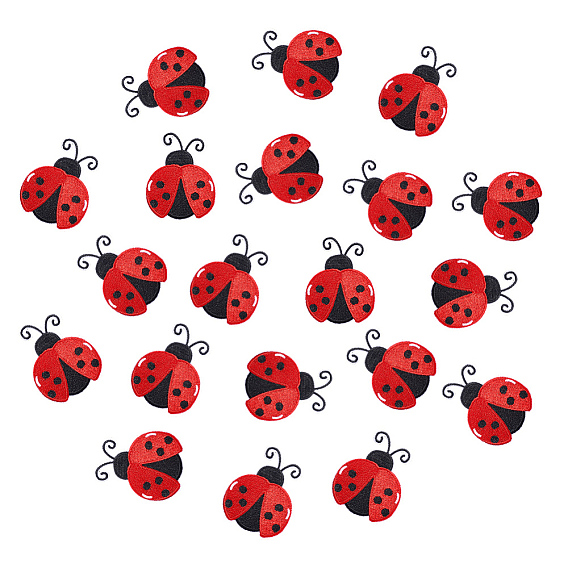 Полиэстеровая вышивка, пришивные тканевые заплатки, швейные украшения, коровка