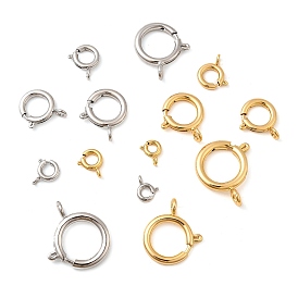 Латунная застежка пружинного кольца, стойки покрытие, без никеля 