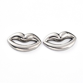 304 Stainless Steel Linking Rings, Lips