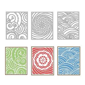 Трафареты для резки углеродистой стали Vortex, для diy scrapbooking, Фотоальбом, декоративная бумага для тиснения, цвет нержавеющей стали