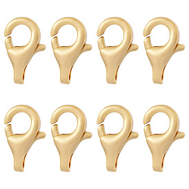 8шт латунные застежки-лобстеры, для изготовления ювелирных изделий