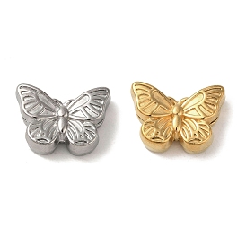 Ion Plating(IP) 304 Stainless Steel Beads, Butterfly