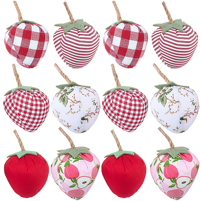 12шт. 6 стили хлопковых украшений аксессуары, разноцветные