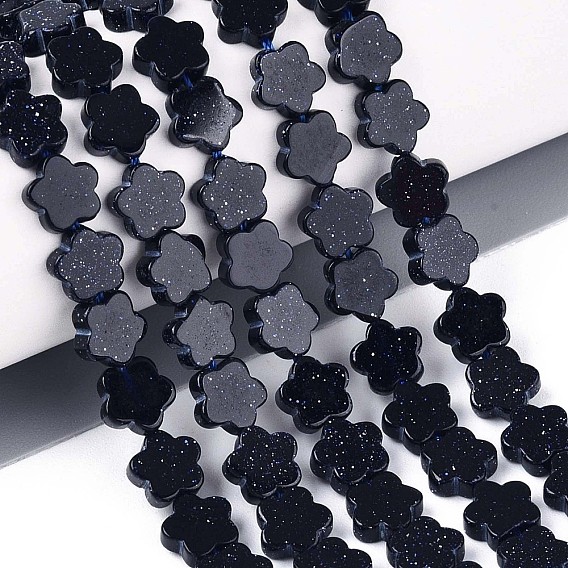 Синтетический камень бисер пряди, звезда