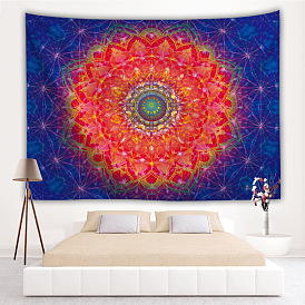 hanging cloth decorative cloth mandala flower print tapestry