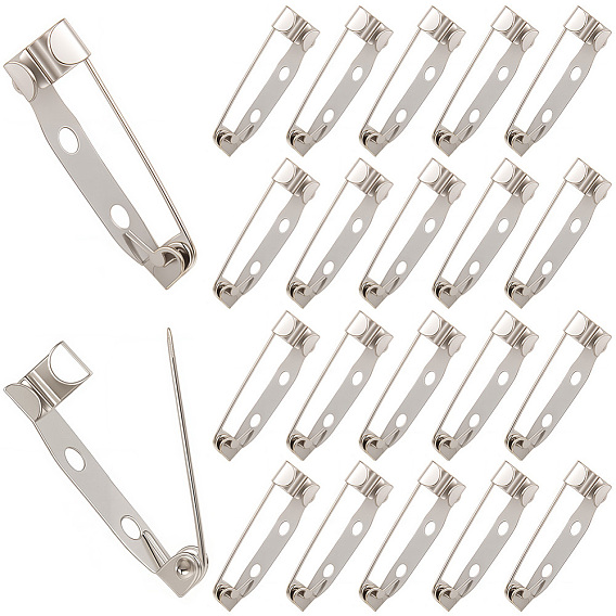 120шт железная брошь выводы, назад бар контакты