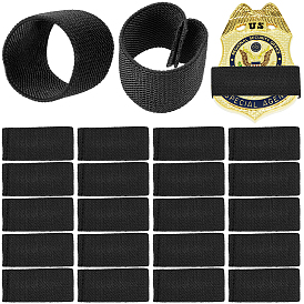 Cintas de poliéster con velcro, cintas mágicas, con cinta elástica