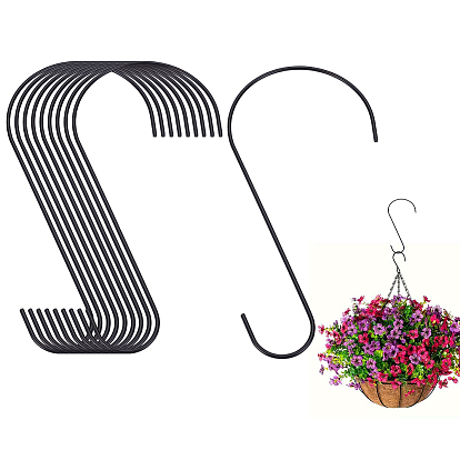 Железные крючки-вешалки S-образной формы