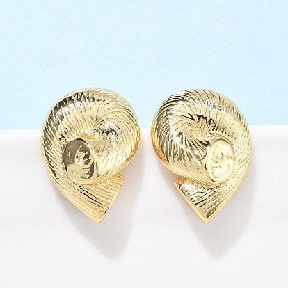 Латунь серьги, раковина