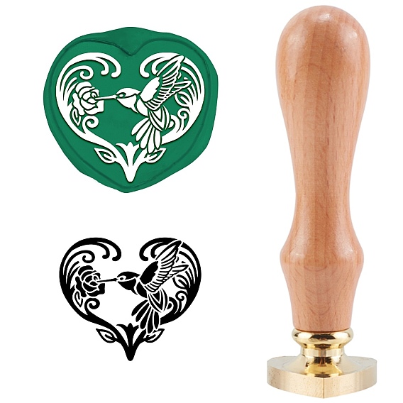 DIY альбом, латунная восковая печать штамп с ручкой