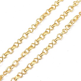 Латунные кабельные цепи, с катушкой, несварные, бесконечность