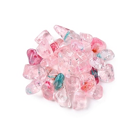 Transparent Acrylic Beads, Mixed Shapes