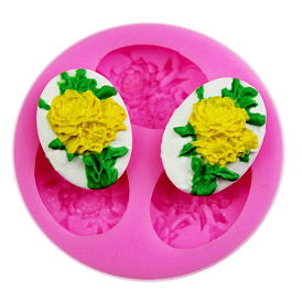 Flower Food Grade Silicone Molds, Fondant Molds, Resin Casting Molds, for DIY Cake, Chocolate, Candy Making