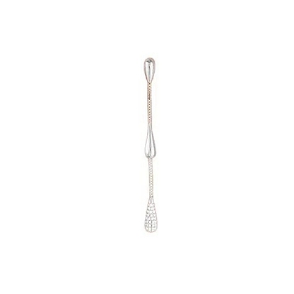 Pendientes colgantes de latón con micro circonitas cúbicas transparentes para mujer., lágrima