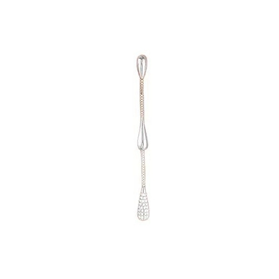 Brass Micro Pave Clear Cubic Zirconia Stud Dangle Earrings for Women, Teardrop