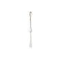 Brass Micro Pave Clear Cubic Zirconia Stud Dangle Earrings for Women, Teardrop