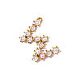 304 подвески из нержавеющей стали, с абс пластмассовой имитационной жемчужиной, ионное покрытие (ip), реальный 18 k позолоченный, зеркальная полировка