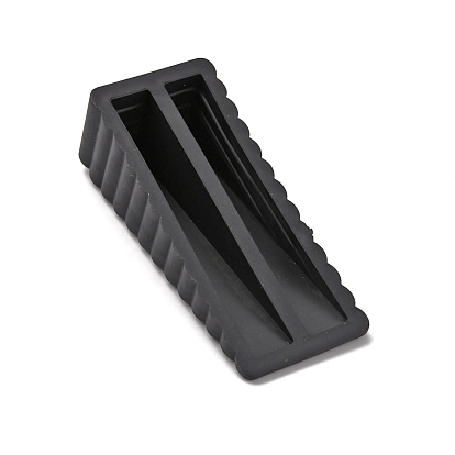 Silicone Door Stoppers, Anti-Slip Wedge Sturdy Stops, Triangle