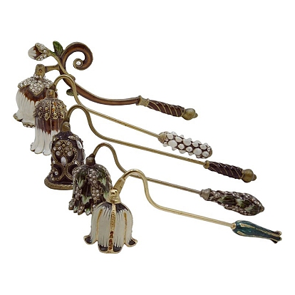 Металлический фитиль для тушения пламени свечи, автоматический огнетушитель, для безопасного тушения пламени свечи