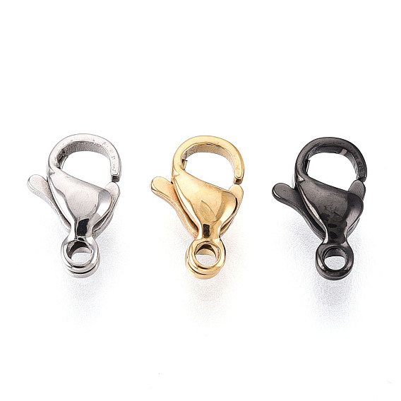 304 нержавеющая сталь застежка когтя омара, ионное покрытие (ip)