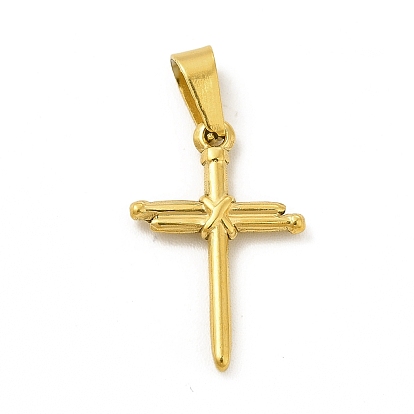 Вакуумное покрытие pvd 304 подвески из нержавеющей стали, долговечный, крест прелести