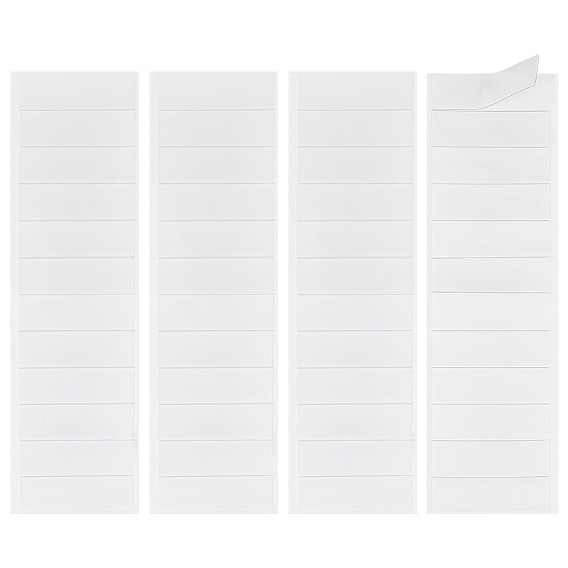 4 Sheets Silicone Anti-slip Grip Tape, Rectangle