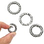 3шт. 3 варианты исполнения 316 кольца для задвижек из текстурированной хирургической нержавеющей стали, кольцо