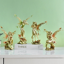 Resin Fairy Figurines, for Home Office Desktop Decoration