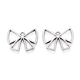 Сплавочные подвески тибетского стиля, бантом прелести