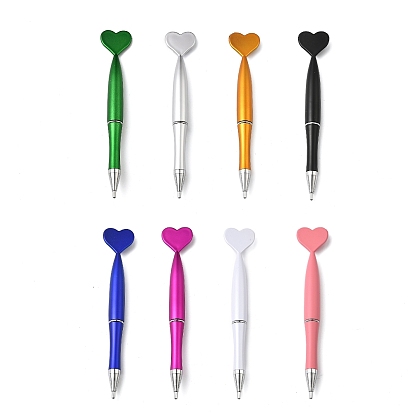 Сердце абс пластик нейл-арт стразы ручки-пипетки, двусторонние инструменты для нанесения точек для нейл-арта, ручка для ногтей, из нержавеющей стали поиска