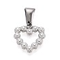 303 подвески из нержавеющей стали, сердце прелести