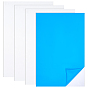 Feuilles de plastique ABS, panneau d'affichage, pour l'artisanat, la modélisation, art, affichage, projets scolaires, blanc